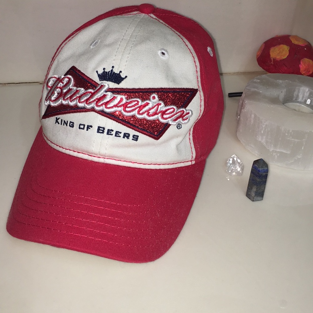 Budweiser baseball hat